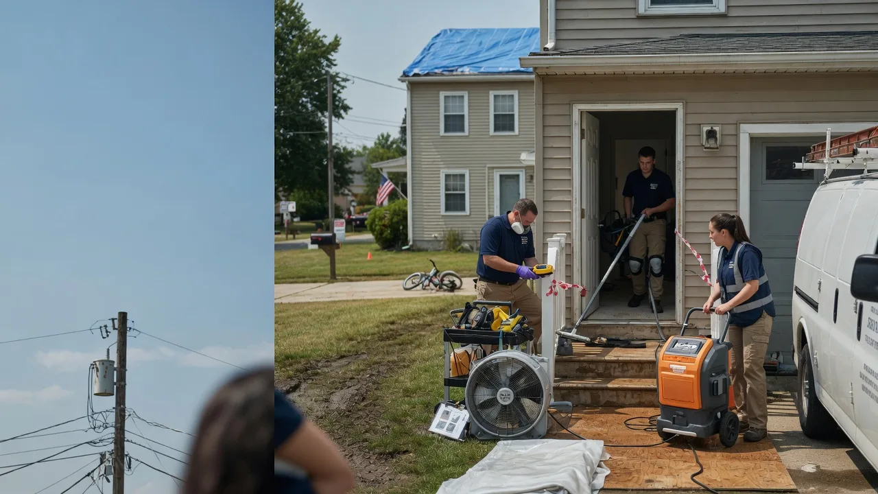 Water Damage Repair in Lincroft, NJ near me